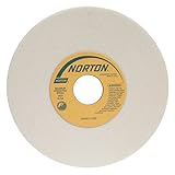 Norton 32A120-LVBE Type 01 Vitrified Straight Toolroom Grinding Wheel, Aluminum Oxide, 7" Diameter x