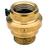 Watts 8FR Hose Connections Vacuum Breaker with Freeze Relief, Brass by Watts
