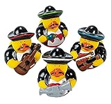 12 Vinyl Mariachi Band Rubber Ducks [並行輸入品]