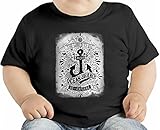 Deep Blue Sea オーガニックベビーTシャツ 12 - 18 Months