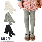 (ディラッシュ) DILASH 秋'15 カラーリブタイツ 80-90 ブラック