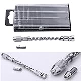 ?20 PC ミニマイクロドリル HSS ビットセットインデックス 4= 全体 / 0.3-1 。 6 mm + ヘッドピンバイス旋回