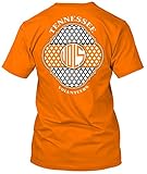 テネシーボランティアモノグラムパターンTシャツ 4L オレンジ