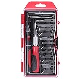 volflashy 彫刻ナイフ 木工 カッティング ペン カッター 彫刻 ナイフ 木工修理 DIY カーペンター カッティング 研磨 彫刻 チゼル ツール 16pcs/set