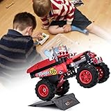 想像力創造力を育て！ビルディングブロック玩具 おもちゃ　積み木 立体パズル ブリストルブロック　知育玩具 モデルDIY 子供の贈り物 誕生日プレゼント 出産祝い 入園祝い　ゴーカート　科技