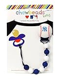 Chewbeads Pacifier Clip - Boston Red Sox by Chewbeads [並行輸入品]
