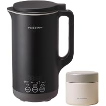 recolte レコルト 自動調理ポット スープメーカー 大容量 約600ml Amazon | ［日本正規品］recolte レコルト 自動調理ポット スープ