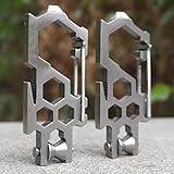 強化版、EDCアウトドアマルチファンクションツール、プーリーでバックルを掛けるプーリーシステム(写真が示すように)