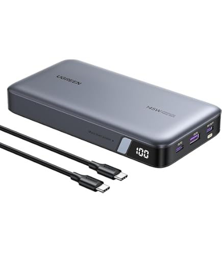 Amazon | Raydyn 140W 86000mAhモバイルバッテリー 大容量