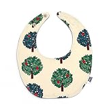 ベビースタイ リバーシブル ヘデルマプー ベージュ/ブルー BABY BIB hedelmapuu beige/blue STUDIO HILLA