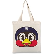 Amazon.co.jp: 東京ヤクルトスワローズ つば九郎 トートバッグ