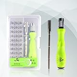 RaiFu スクリュードライバーセット 32点セット 磁気 ミニ スクリュードライバー 携帯電話/スマホ/タブレット/PC メンテナンスツール