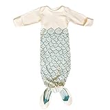 Bgoodgirl Mermaid Sleepsack Strollers Bed Swaddle Blanket Baby Sleeping Bag (S/0-6M, Mermaid) [並行輸入品