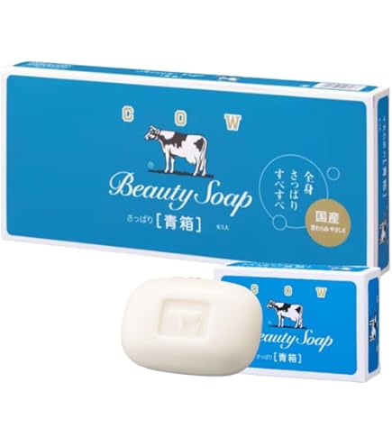 Amazon.co.jp: Cow Brand Blue Box, 3.0 oz (85 g) x 6 Packs : Beauty