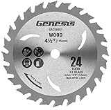 Genesis GACSB451 24T TCT Saw Blade [並行輸入品]