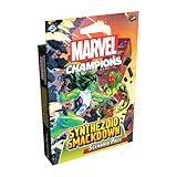 Asmodee マーベルチャンピオン カードゲーム シンセゾイド スマックダウン シナリオパック - シーハルク対ビジョンシビルウォー、協力戦略ゲーム、子供&大人用、対象年齢14歳以上、1~4人用、プレイ時間45~90分