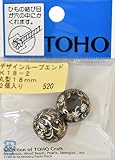 TOHO デザイン ループエンド 外径約18mm 2ヶ入り K18-2