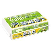 スコッティ ペーパーふきん サッとサッと 400枚(200組)