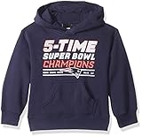 NFL新しいEngland Patriots Boys – Dynastyパーカー、ネイビー、S ( 4 )