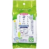 スーパーキャット (Super Cat) らくらく涙やけケアシート プレミアム 30枚入り