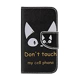 UNEXTATI Galaxy Core Prime ケース 高品質 合皮レザー ケース 手帳型ケース カバー カードホルダー 付き スタンド 防塵 防水 Samsung Galaxy Core Pr