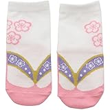 [Puff 2 Kids] ベビー キッズ 子供用 足袋 草履風 靴下 ソックス 女の子 7-10 9-15cm