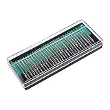 MIRACLE ダイヤモンド ドリルビット 30個セット バリ グリッツ 回転工具 3ミリメートルシャンク MC-DRILBIT30SET