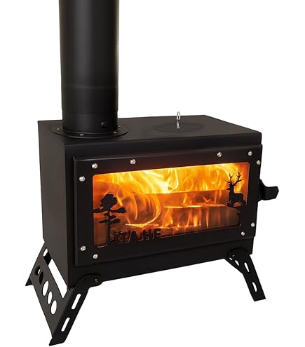 Amazon | ホンマ製作所 クッキングストーブ φ350xH425(煙突含:940)mm