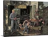 ボブByerleyプレミアムシックラップキャンバス壁アート印刷題名のギフト 40" x 30" 2002672_24_40x30_none