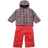 (コロンビア) Columbia フロスティスロープセット 3T Red Element Zigzag Print