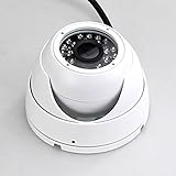 ENSTER 2.0MP 1080P Waterproof Metal Dome Camera 1/2.8" CMOS Sensor 24pieces F5 IR LED CCTV Camera Sy