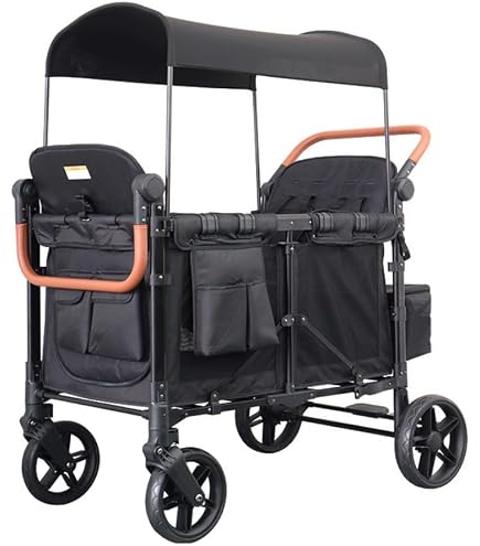 Amazon | ベビーカー キャンプワゴン 四人乗りベビーカー キャリー