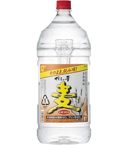 Amazon.co.jp: 福徳長 博多の華麦 [ 焼酎 12度 福岡県 1800ml ] : 食品