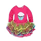 Mud Kingdom DRESS ベビー・ガールズ US サイズ: 18 Months カラー: レッド