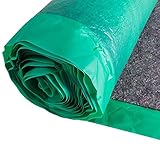 Bestlaminateプレミアム4 mmフェルトUnderlayment with Vaporバリア( 100sq. Ft。)