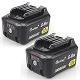 マキタBL1015互換バッテリー10.8V/12V 5000mah 大容量 リチウムイオン 実容量 一年保証　２個