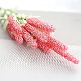 Linyuan 安定した品質 5pcs Artificial Lavender 花 Flower Leaves Bouquet Home Wedding Garden アールデコ Decor W099