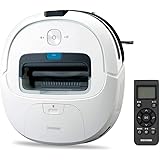 アイリスオーヤマ ロボット掃除機 水拭き 自動充電 落下防止 衝突防止 予約機能 リモコン付き IC-R01-W