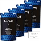 【4個セット】ULOS ウルオス スカルプ シャンプー 詰め替え 420mL ※オリジナルショップカード付