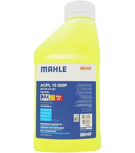 コンプレッサーオイル エアコンコンプレッサーオイル | PAO68 1L AA1 ISO68 |対応冷媒