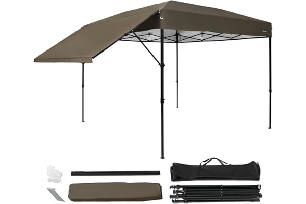 モダンデコ タープテント オーニングタイプ UVカット 防水