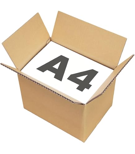 Amazon | ダンボールワン ダンボール （段ボール箱） A4サイズ 宅配80