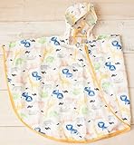 【marle pawda】 レインポンチョ 　子ども用（９０－１００ｃｍ）　アニマル