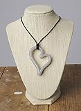 Teethease Heart Pendant Toy, Grey by Teethease [並行輸入品]