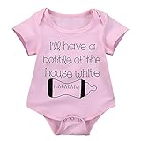 (プタス)Putars ベビー服 子供服 ロンパース 女の子 半袖 ピンク 英字柄 春 夏 新生児 歩行服 出産お祝い 記念日 プレゼント 0-18ヶ月