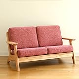 enfa-MINI 3P（キッズチェア エンファミ二）三人掛け　子どもだからこそ本物を。本格キッズイージーチェア　キッズソファ (コーラル)