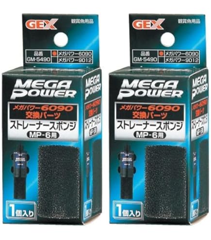 Amazon.co.jp: GEX メガパワー 6090用 交換ろ材セット : ペット用品