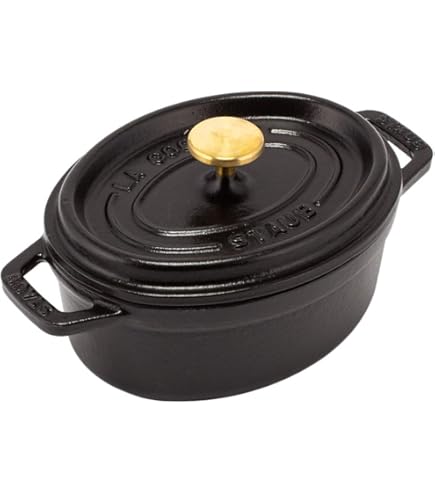 人気、可愛いサイズとカラー、レア　 ストウブ10cm 5個セット　6日夜まで Amazon｜staub ストウブ 「 ミニ ココット オーバル ホワイト