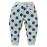 西松屋 [EFD] ドット総柄プリントサルエルパンツ 【80cm・90cm・95cm】　90