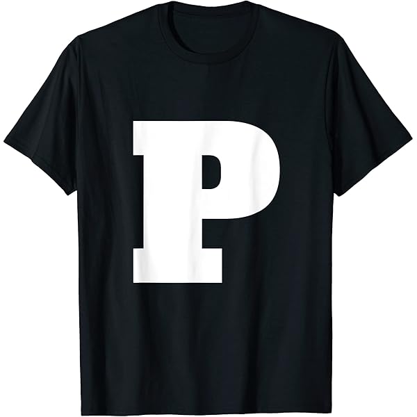 Amazon | モノグラム H 大文字 イニシャル H Tシャツ | Tシャツ